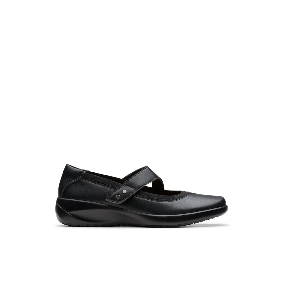 CLARKS Kaetlyn Jane women casual in Black-Leather – product view