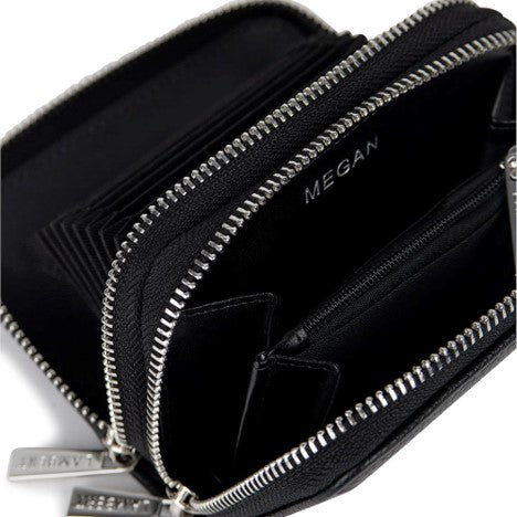 Lambert The Megan Vegan Leather Wallet Acc in Black-product view