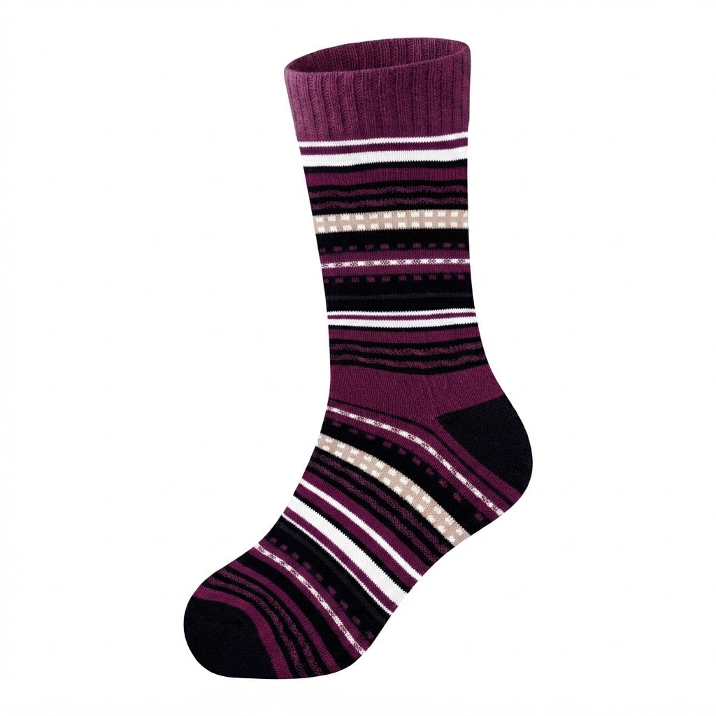 Laska mid-calf cotton socks