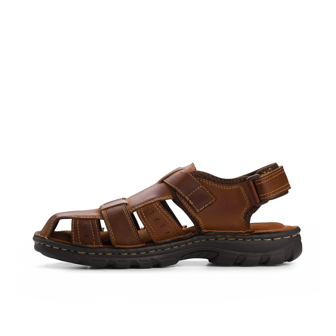 WEEKENDERS Mesquite Backstrap Sandals Casual in Cognac- Product View