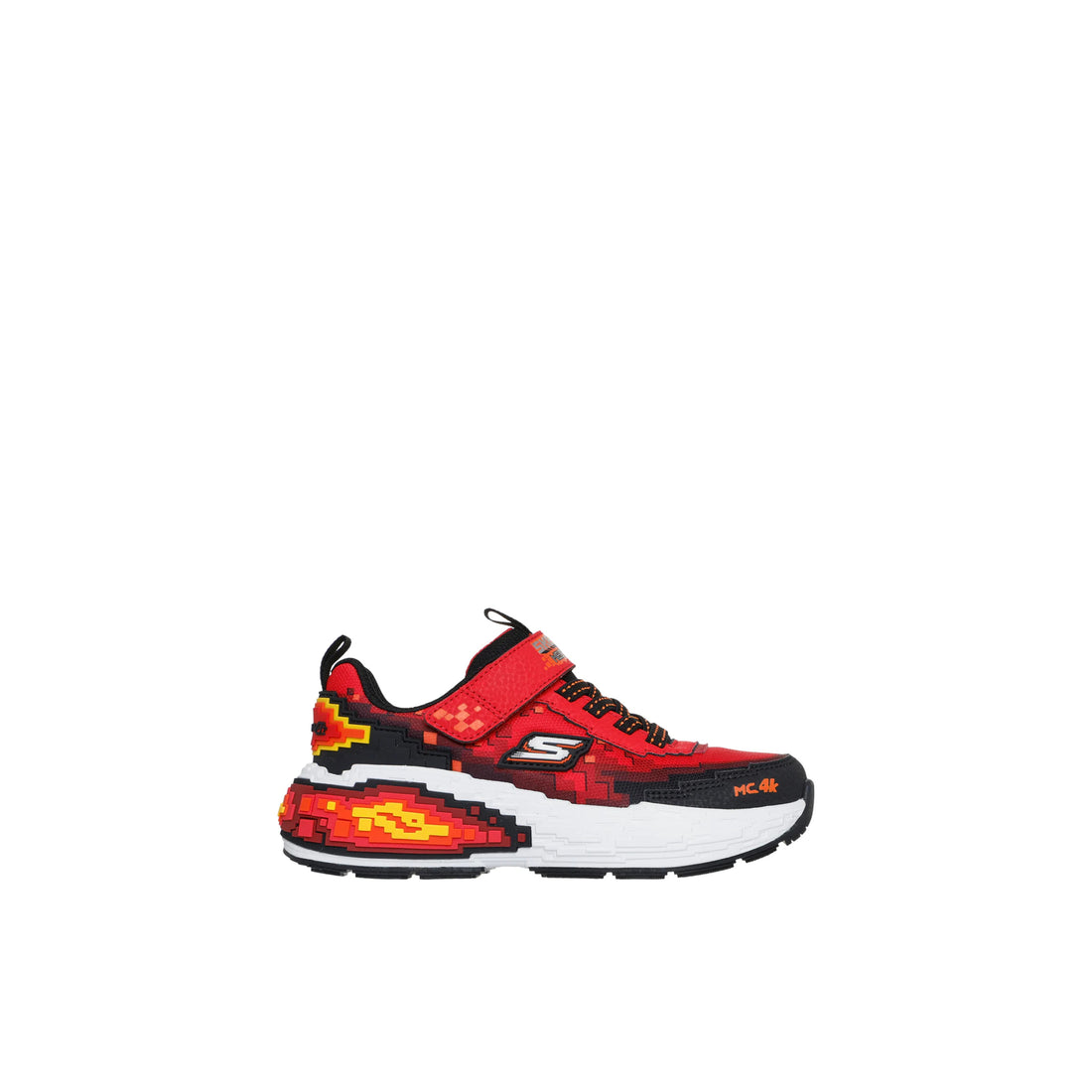 SKECHERS Mega Craft 4k kids performance in red-black  – product view