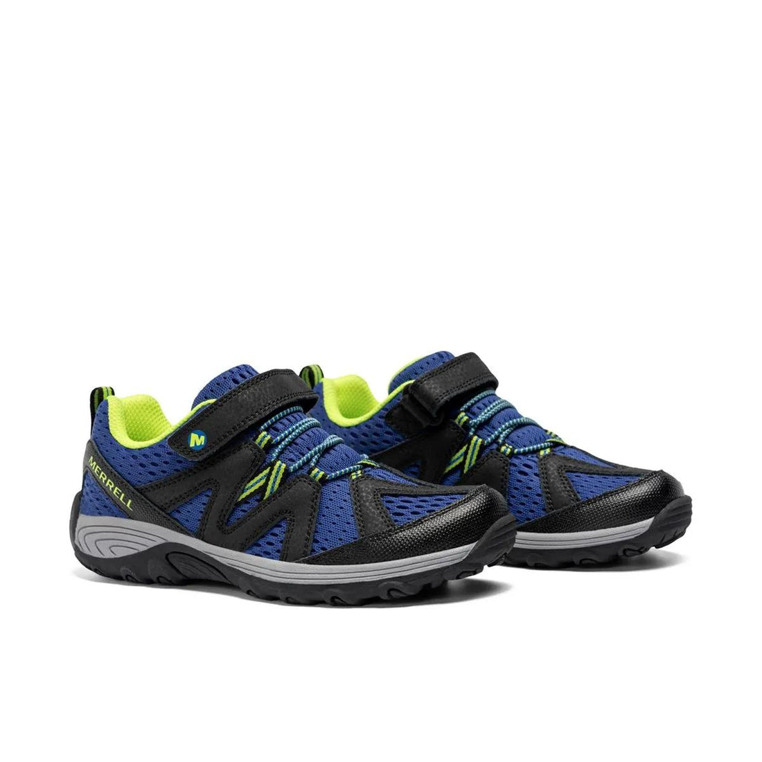 Merrell Ridge Trek Kids Shoes Performance in blue - product view 