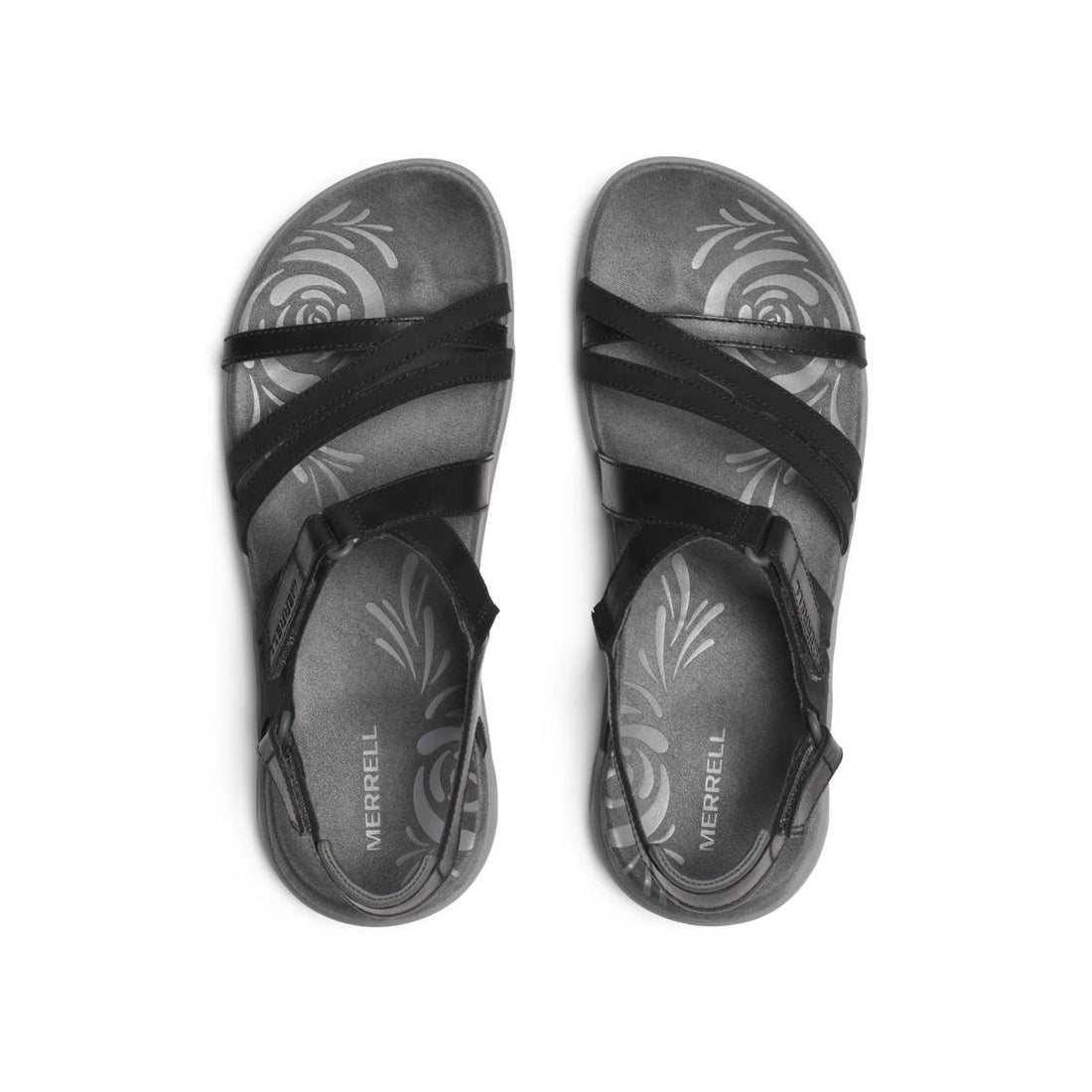 MERRELL Harbor Backstrap W Femmes Sandales Sport noir