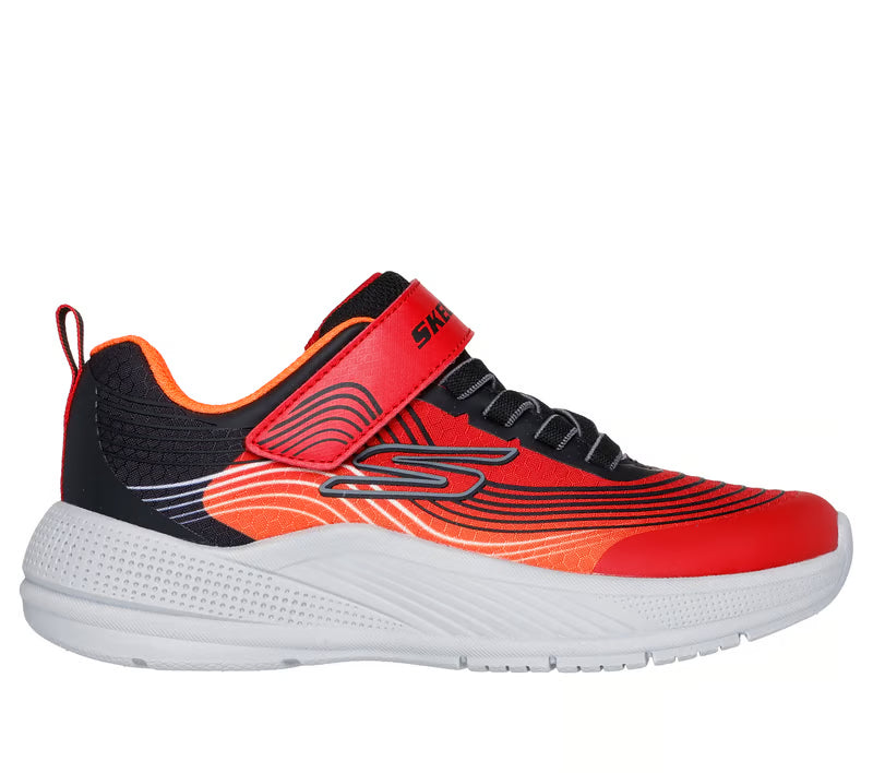 SKECHERS Microspec Advance kids performance in Red and black – product view