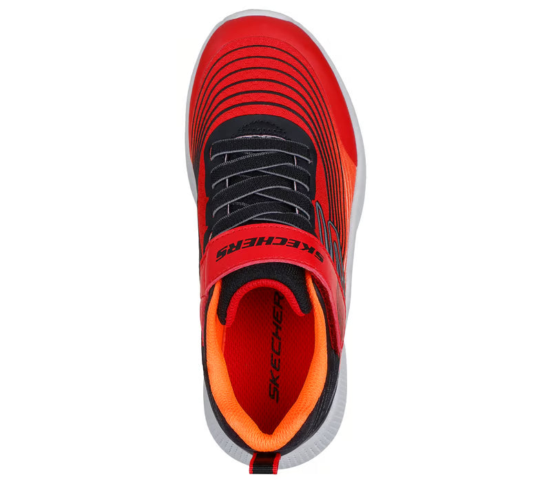 SKECHERS Microspec Advance kids performance in Red and black – product view