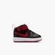 NIKE Nike Court Borough Mid 2 Sneakers Shoes in black-product view