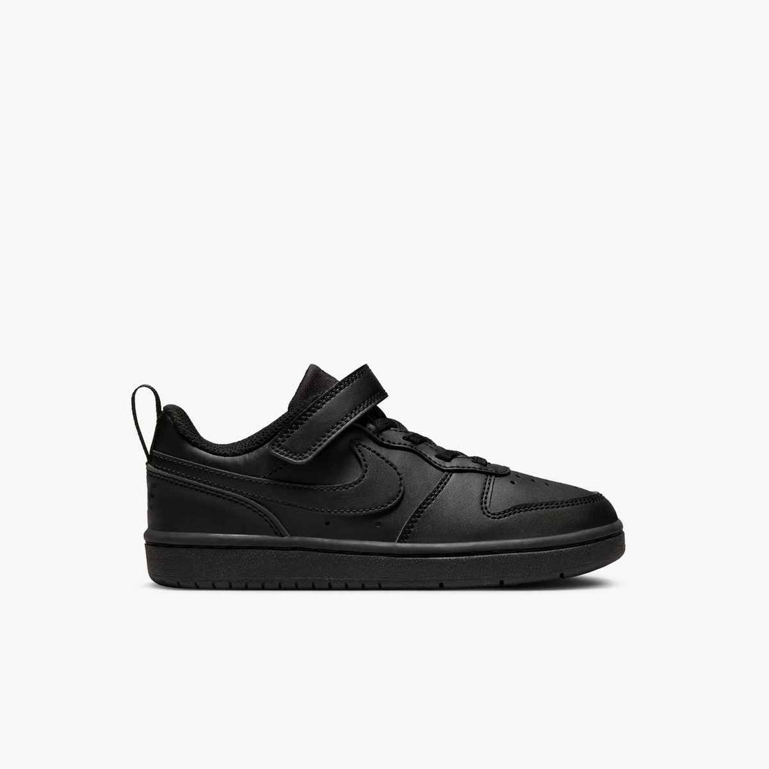 NIKE Nike Court Borough Low Recraft Sneakers Shoes in Black- Product view 
