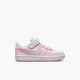 NIKE Nike Court Borough Low Recraft Sneakers Shoes in White- Product View