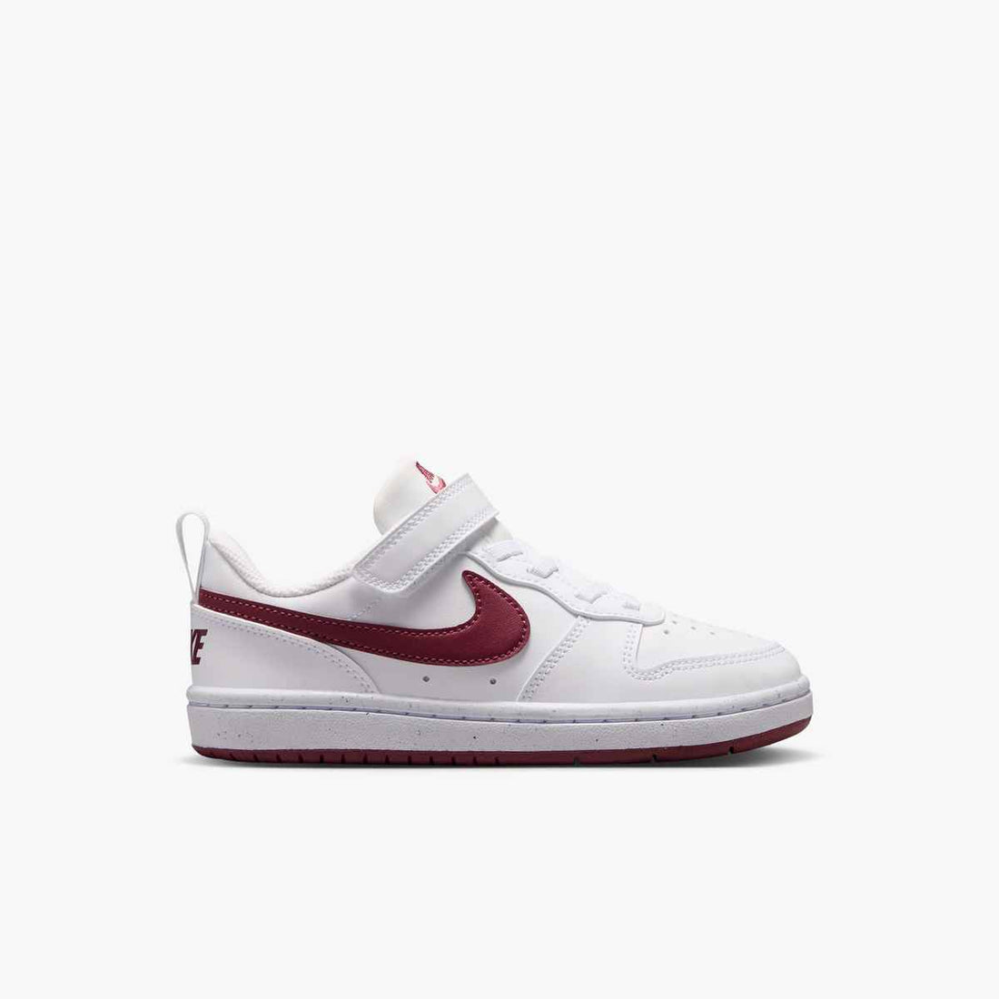 NIKE Nike Court Borough Low Recraft Sneakers Shoes in White- Product view