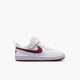 NIKE Nike Court Borough Low Recraft Sneakers Shoes in White- Product view