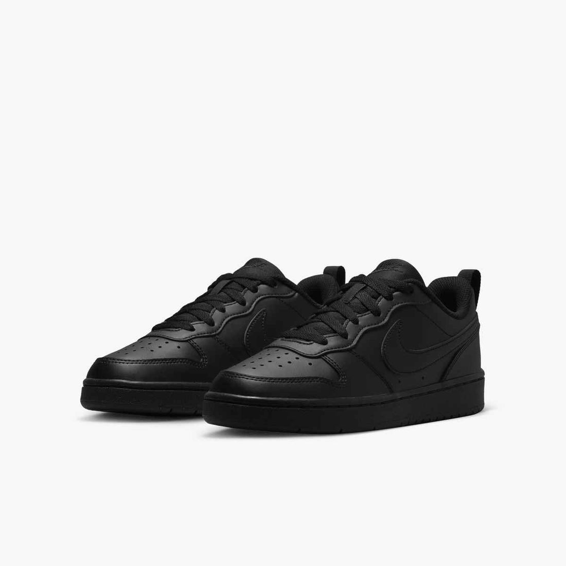 NIKE Nike Court Borough Low Recraft Sneakers Shoes in Black-Product view