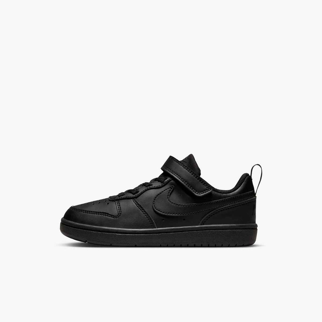 NIKE Nike Court Borough Low Recraft Sneakers Shoes in Black- Product view 