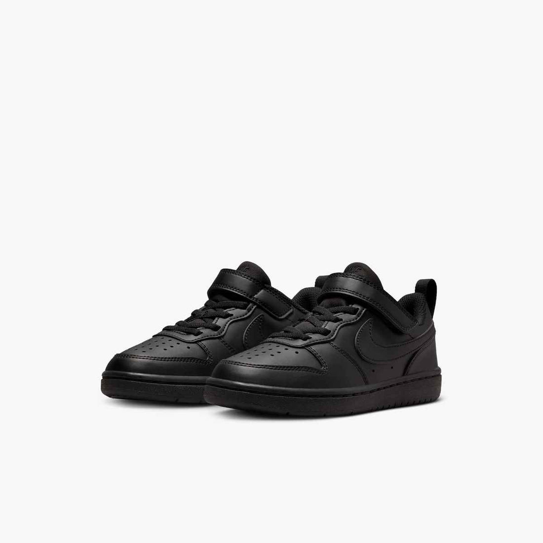 NIKE Nike Court Borough Low Recraft Sneakers Shoes in Black- Product view 