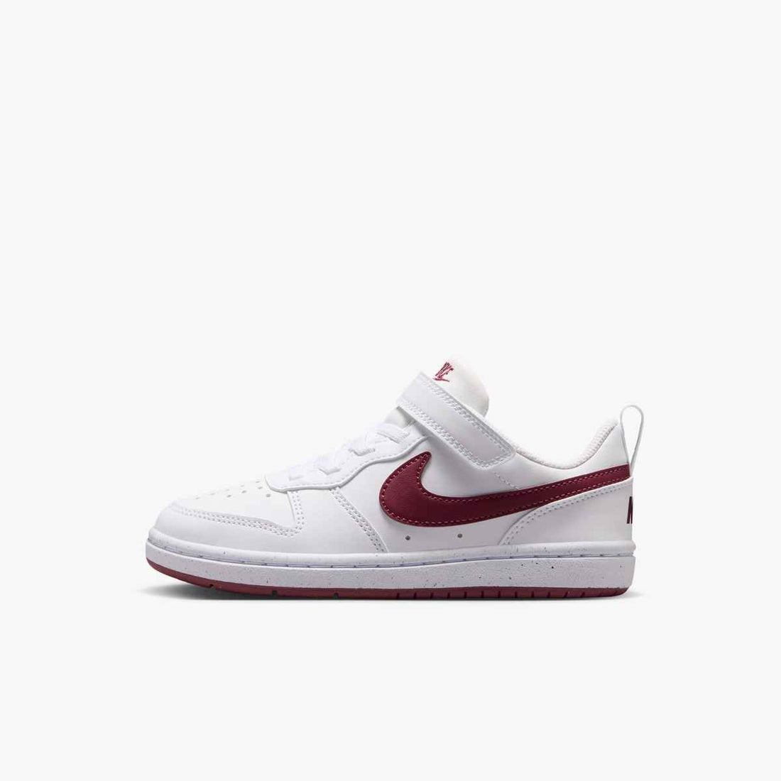 NIKE Nike Court Borough Low Recraft Sneakers Shoes in White- Product view