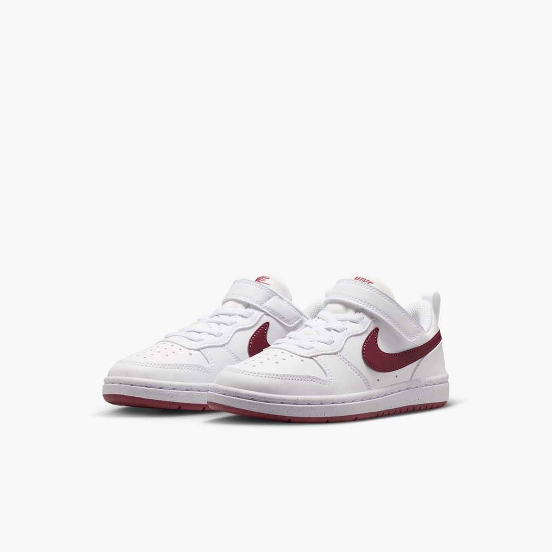 NIKE Nike Court Borough Low Recraft Sneakers Shoes in White- Product view
