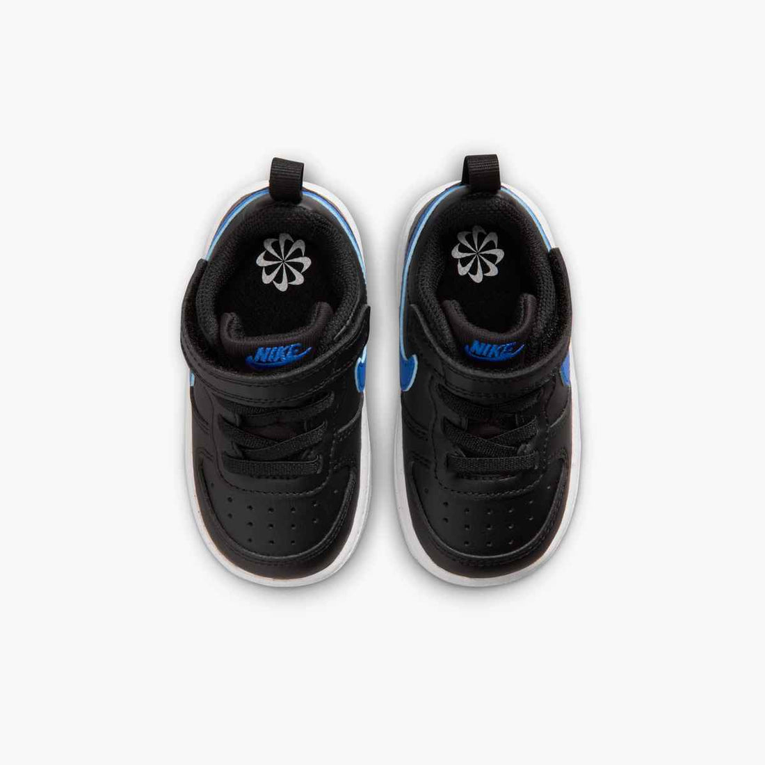 NIKE Nike Court Borough Low Recraft Sneakers Shoes in Black-Product view