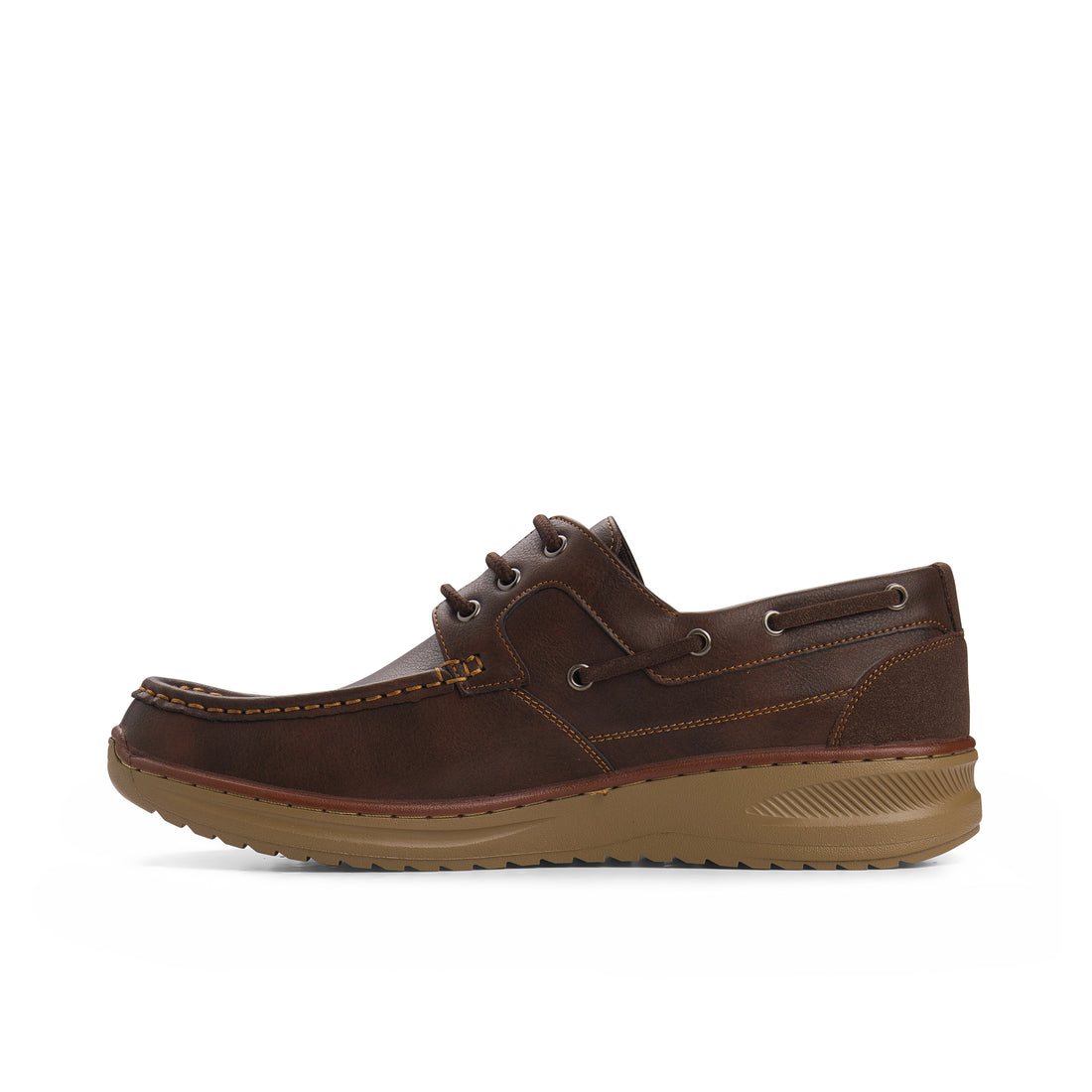 WEEKENDERS Oak Mocc Shoes Casual in Brown- Product view