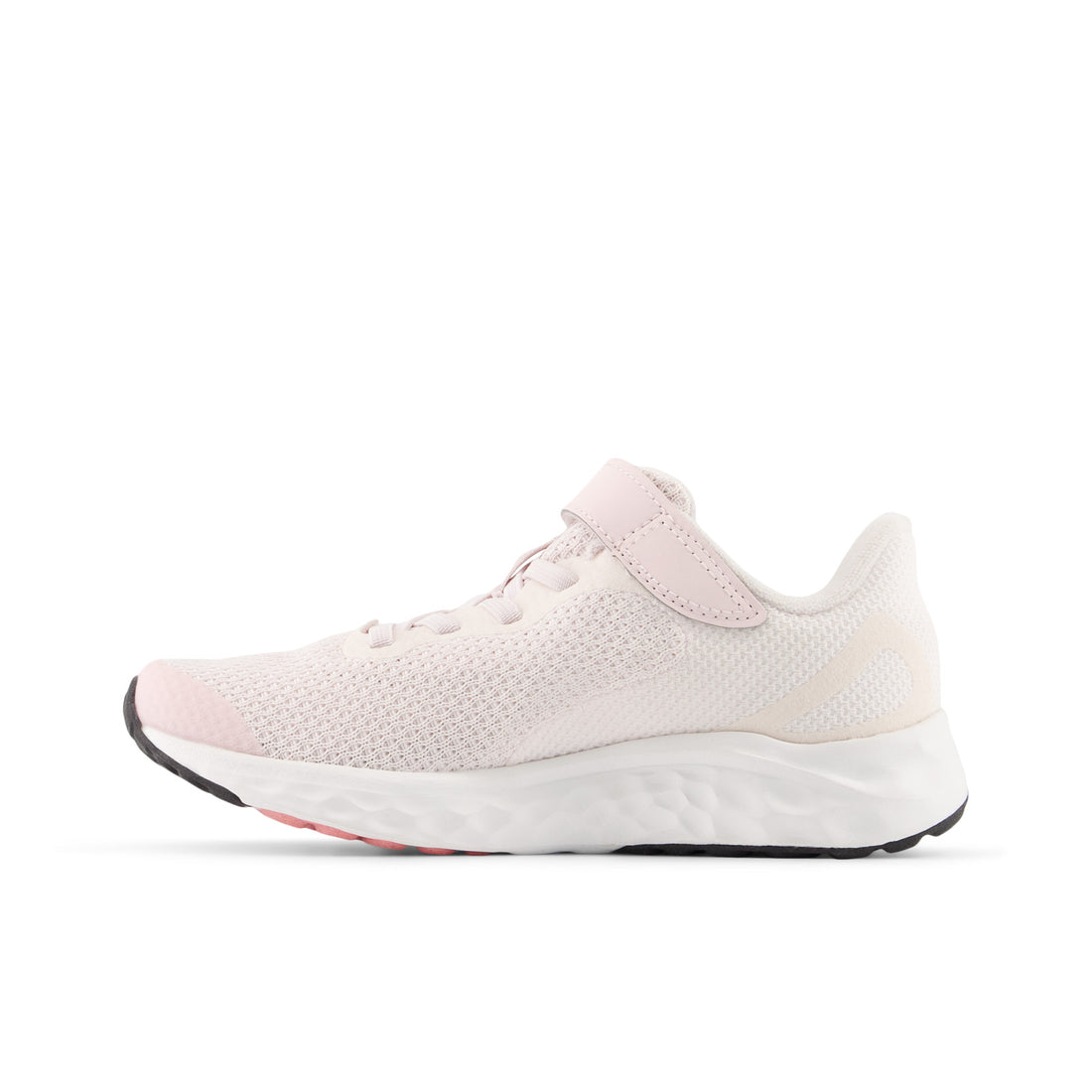 NEW-BALANCE Fresh Foam Arishi v4 Bungee Lace with Top Strap kids performance in Pink-Salt – product view