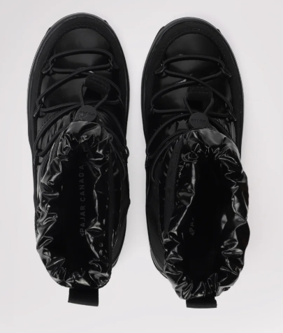 Pajar Galaxy Kids winter boots in black-product view