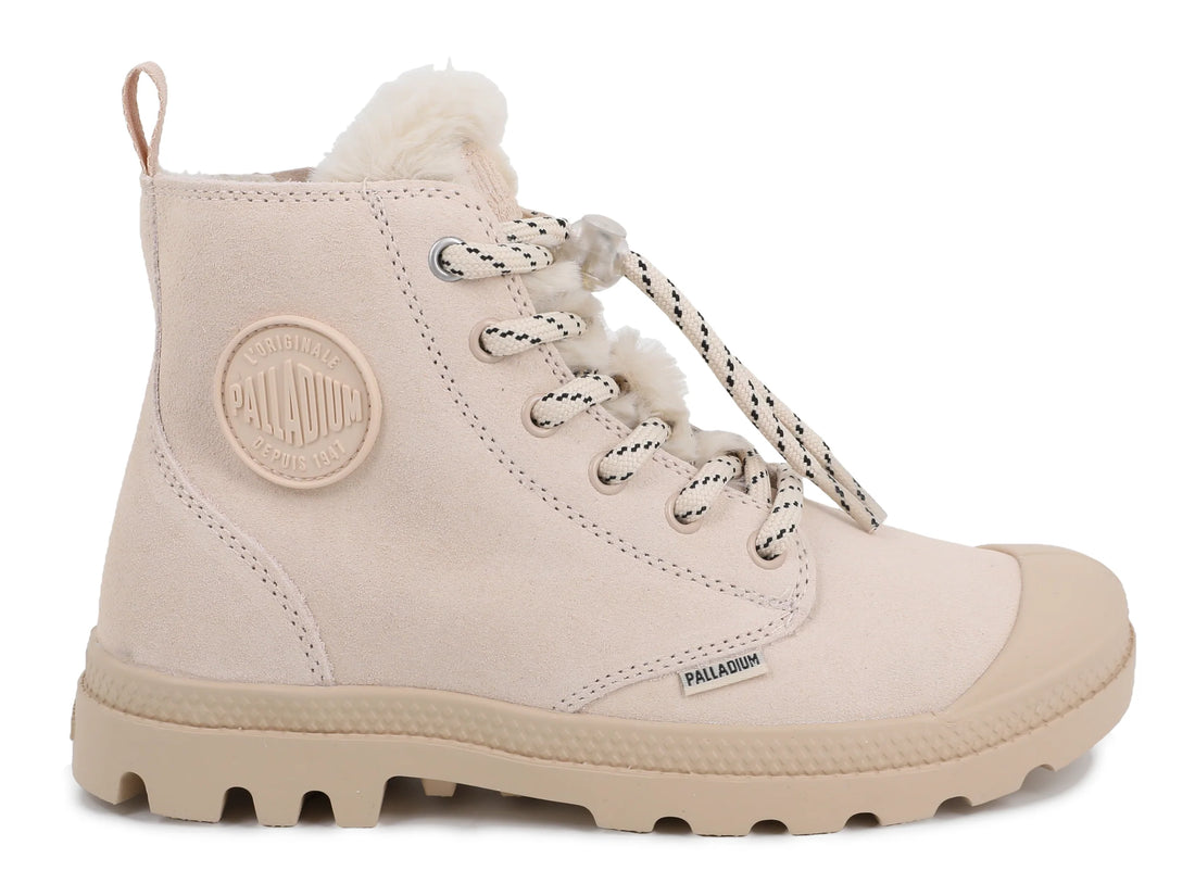 Palladium Pampa HI Zip WL Hivr Women Boots Winter in beige - product view