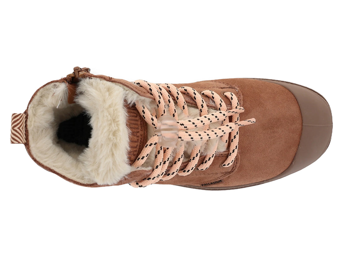 Palladium Pampa HI Zip WL Hivr Women Boots Winter in brown - product view