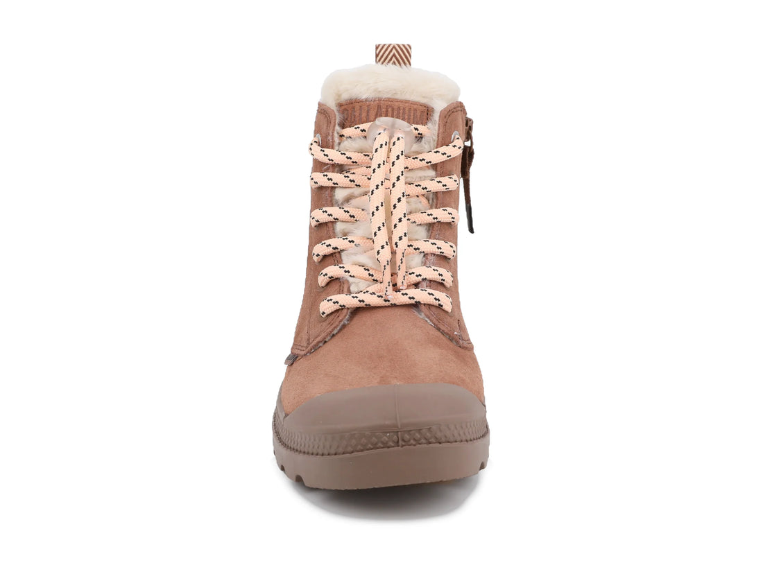 Palladium Pampa HI Zip WL Hivr Women Boots Winter in brown - product view