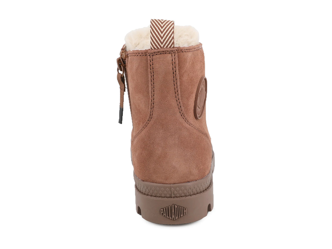 Palladium Pampa HI Zip WL Hivr Women Boots Winter in brown - product view