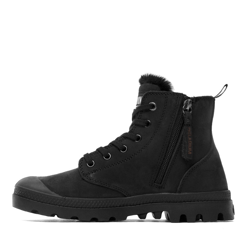 Palladium Pampa HI Zip WL Women Boots Winter in black - product view