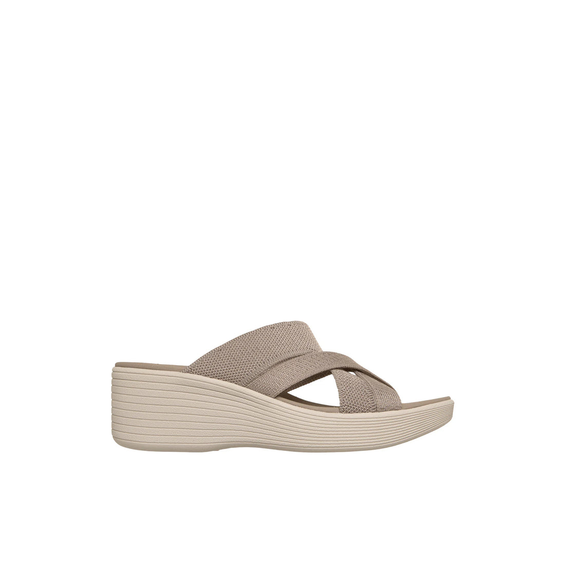 SKECHERS Parallel Lite W Taupe women casual in Taupe-Sparkle-Knit – product view