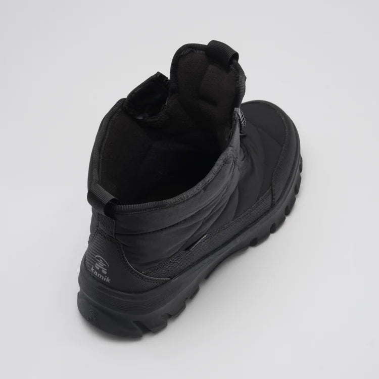 KAMIK Snowdon Low Wide Women Waterproof Winter Boots Black - product view