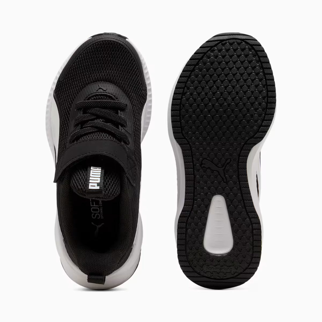 Puma Flyer 4 AC+ Inf IB Kids Shoes Performance in black - product view