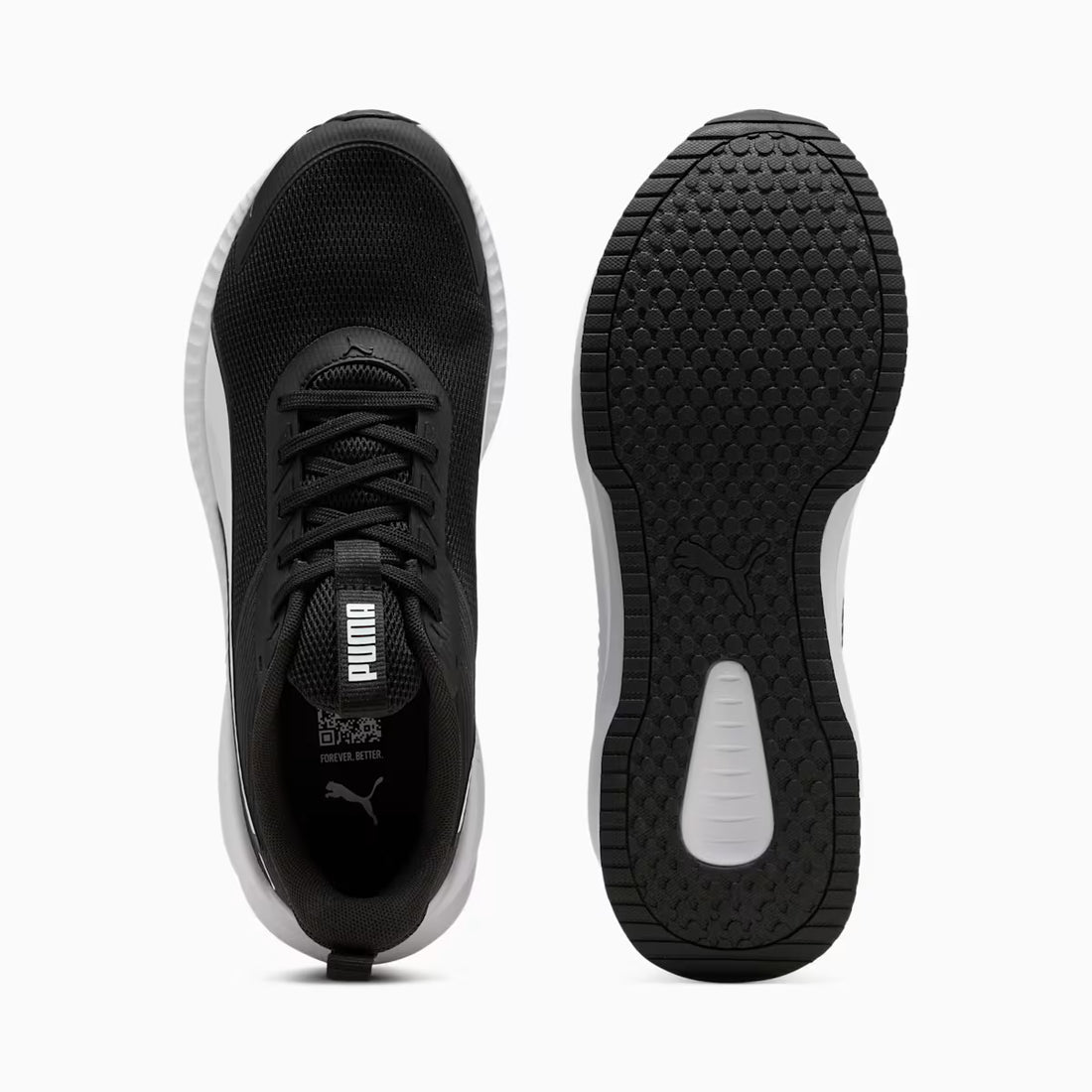 Puma Flyer Lite 4 Jr JB Kids Shoes Performance in black - product view 