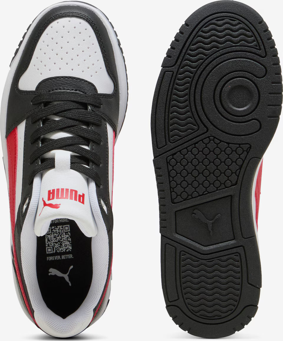 Puma Rebound Slam Lo Jr JB Kids shoe Sneakers in red - product view