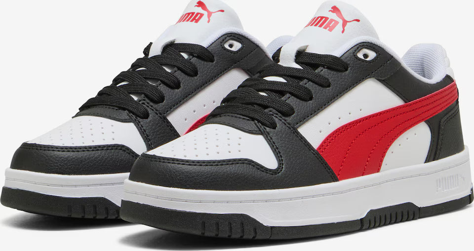Puma Rebound Slam Lo Jr JB Kids shoe Sneakers in red - product view