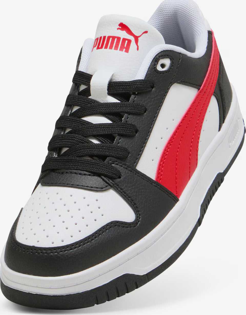 Puma Rebound Slam Lo Jr JB Kids shoe Sneakers in red - product view