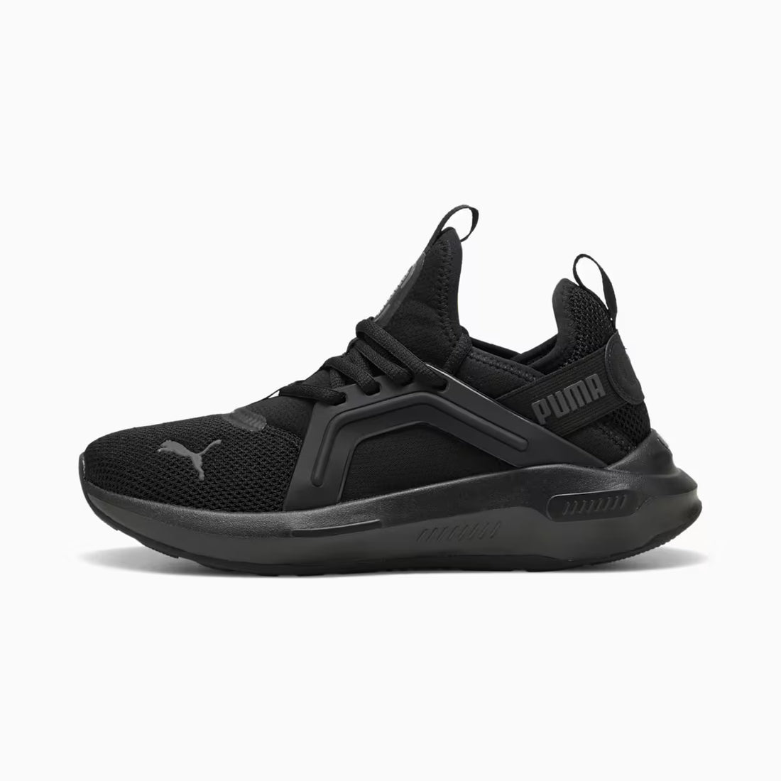Puma Softride Enzo 5 Jr JB Kids Shoes Performance in black - product view