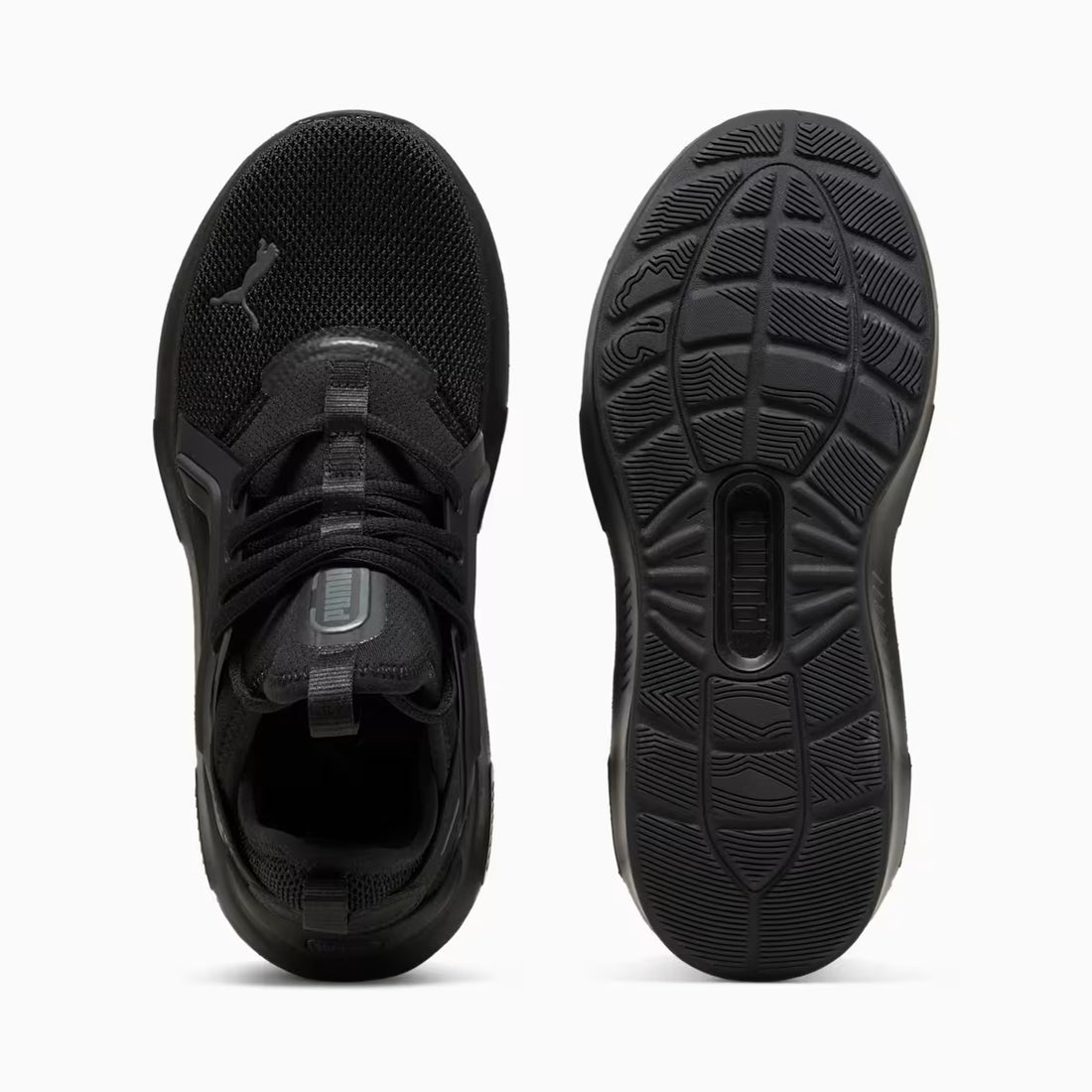 Puma Softride Enzo 5 Jr JB Kids Shoes Performance in black - product view
