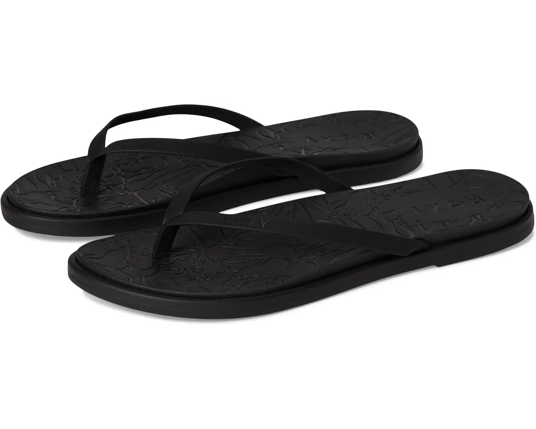ROXY Calabasas Slides Sandals in Black- Product view