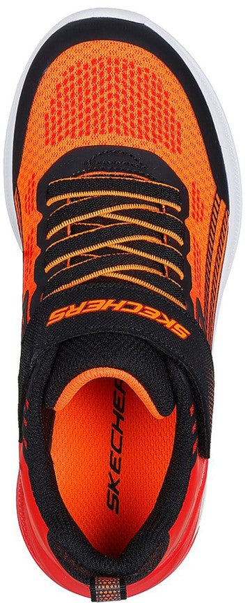 SKECHERS Microspec Max Advance performance shoes in red-product view