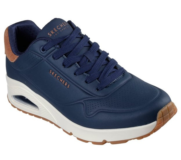 Skechers Uno - Suited On Air M Performance Shoes in Navy-Product view