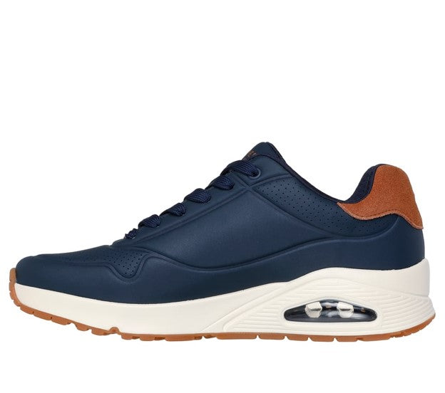 Skechers Uno - Suited On Air M Performance Shoes in Navy-Product view