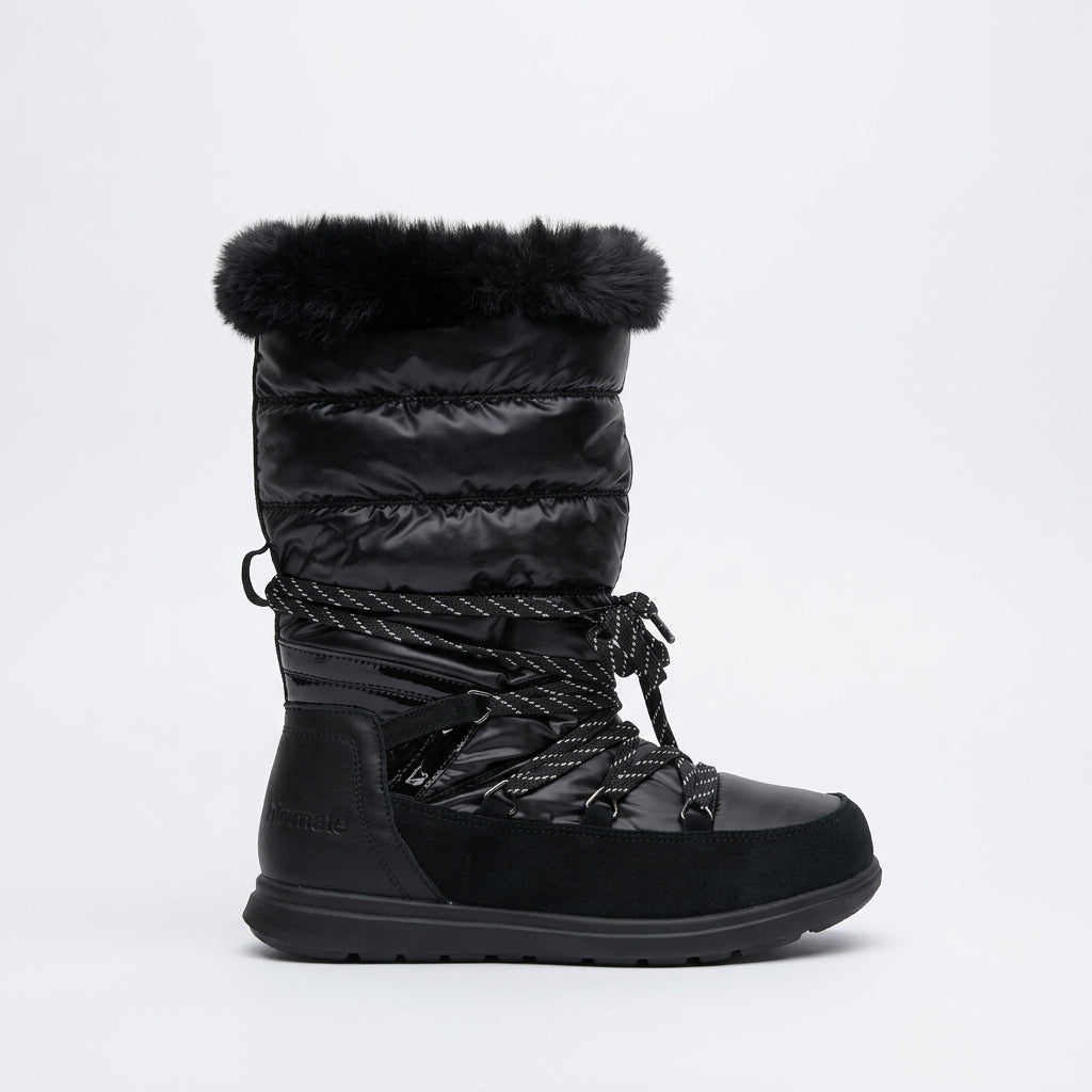 SOLEMATE Alta Badia Waterproof Women Winter Boots Black Thinsulate - product view