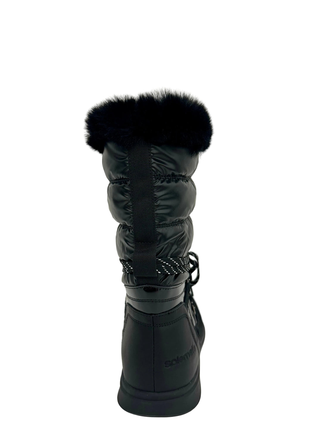 SOLEMATE Alta Badia Waterproof Women Winter Boots Black Thinsulate - product view