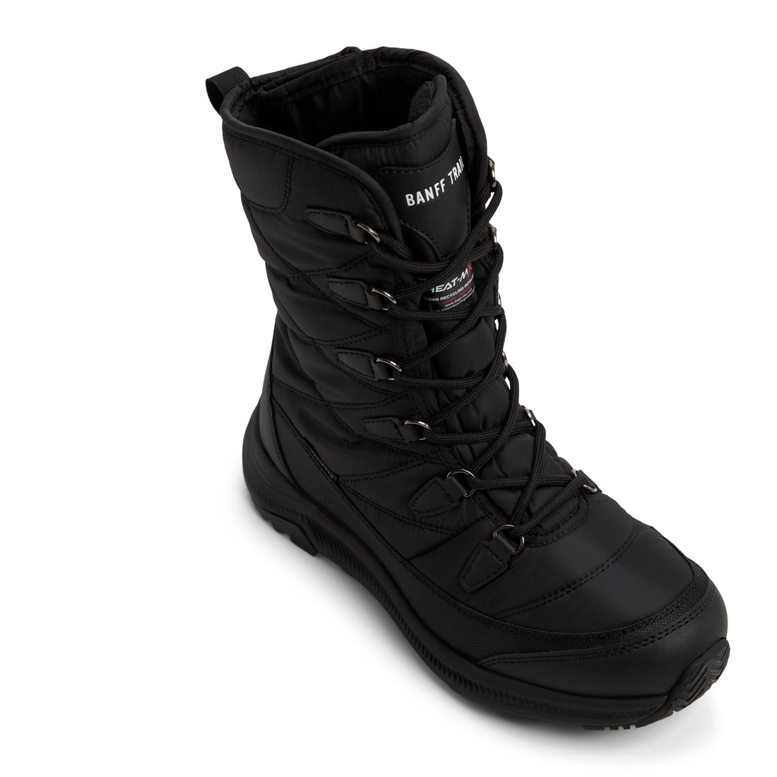 SOLEMATE Ravais Waterproof Women Winter Boots Black - product view