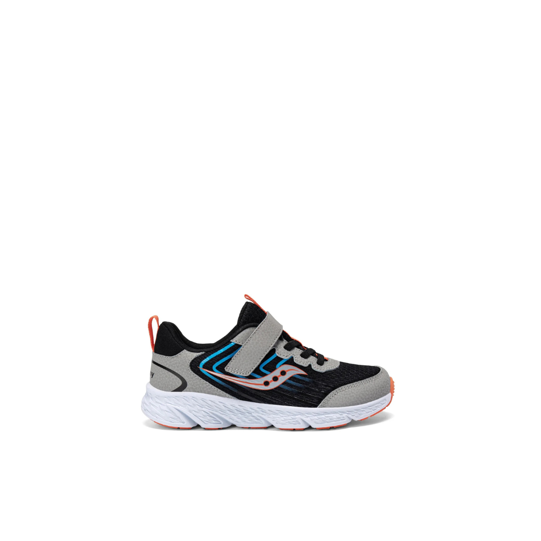 Saucony Wind 3.0 A/C Kids Shoes Performance in gray - product view 