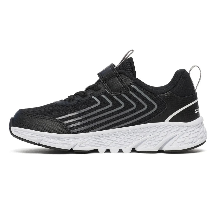 Saucony  Wind 3.0 A/C Wide Kids Shoes Performance in black - product view