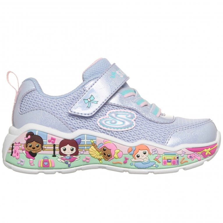 Skechers Play Scene-Fun Squad Performance shoes in blue-product view