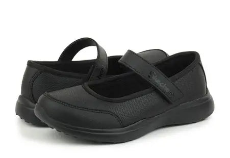 Skechers Microstrides - Recess Rules Performance Shoes in Black-product view