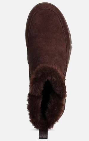 Skechers Relaxed Fit: Easy Going - Cool Zip winter boots in brown-product view