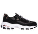 Skechers D'Lites-Me Time W Women Shoes Sneakers black - product view